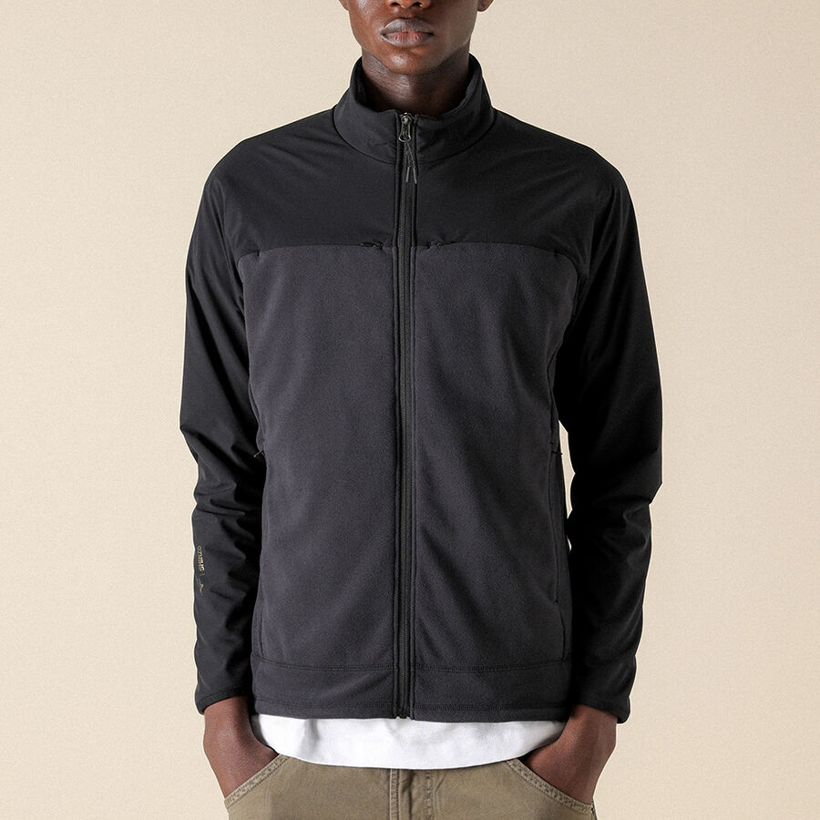 Mizuno SHINZO ZIP FLEECE Black